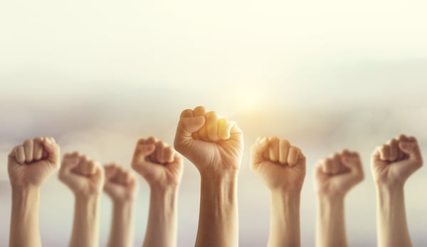 Fists in the air- JConnelly blog- Here's How Brands Can Use Their Newfound Power