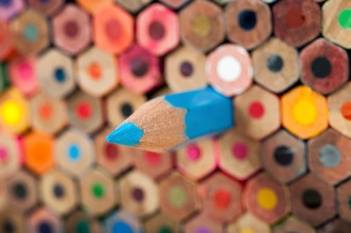 Colored Pencils- JConnelly blog- how to promote your firm with compelling viewpoints