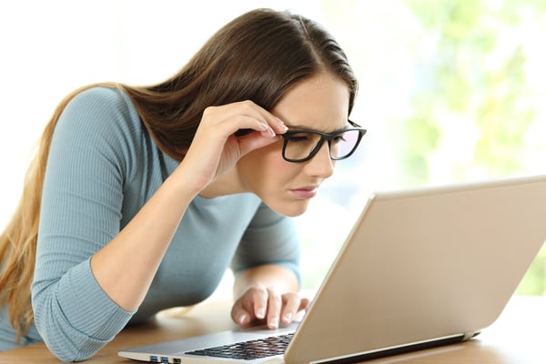 Image result for womantrying to work the internet