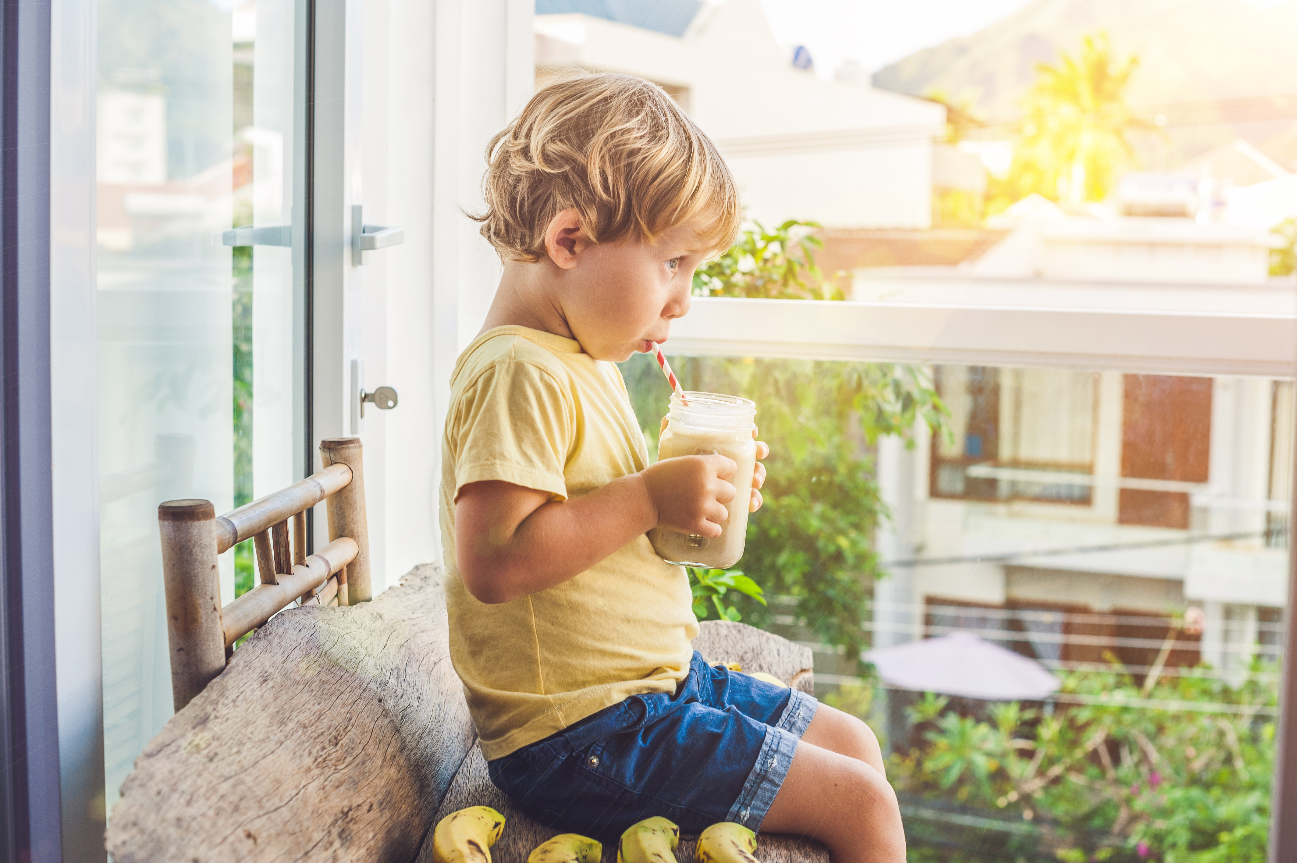 little boy drinking milk - JConnelly Blog - How Oatly’s Marketing Strategy Created an ‘Oatsome’ Milk Alternative